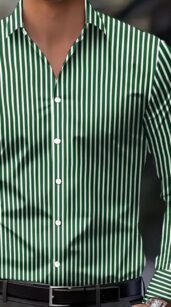 shirt mix white strip